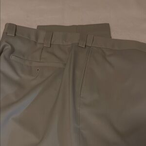 Big and Tall Men's Classic Light Tan pants.  Oak Hill brand. 44x30